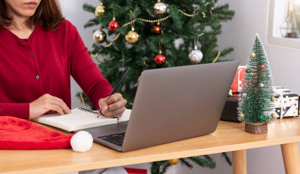 stress-free productivity and balance during the holiday season