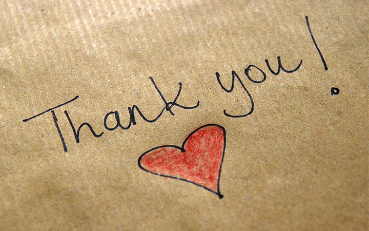 Three things about gratitude