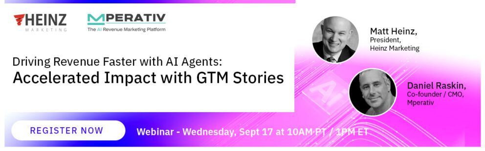 [On-Demand Webinar] Driving Revenue Faster with AI Agents: Accelerated Impact with GTM Stories