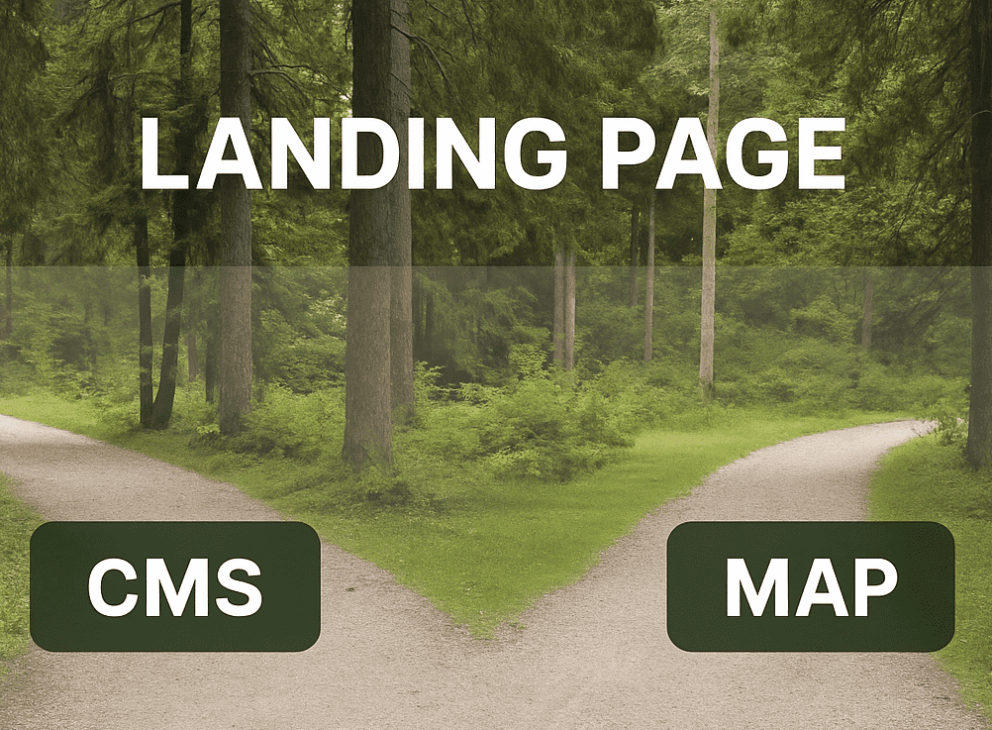 CMS or MAP? The Landing Page Hosting Debate