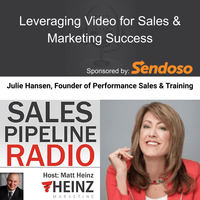 Sales Pipeline Radio, Episode 302: Q & A with Julie Hansen @acting4sales