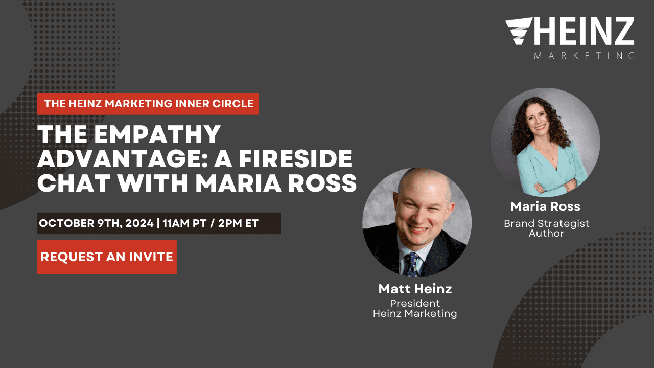 INNER CIRCLE: The Empathy Advantage: A Fireside Chat with Maria Ross